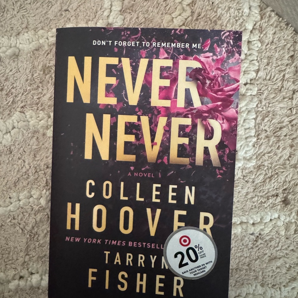 Never Never Book by Colleen Hoover and Tarryn Fisher